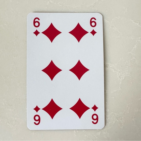 Louis Vuitton Fondation 6 of Diamonds Playing Card - Picture 2 of 2
